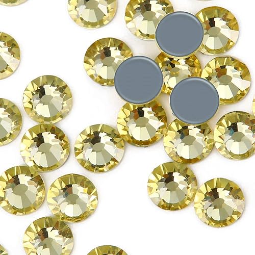 Dowarm 1440 Pieces Hotfix Crystal Rhinestones for Clothes Crafts