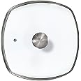 Victoria Square 10-Inch Glass Lid for Cast Iron Skillet or Pan, Custom Made for Only Victoria Brand, Diameter 9.7-Inch