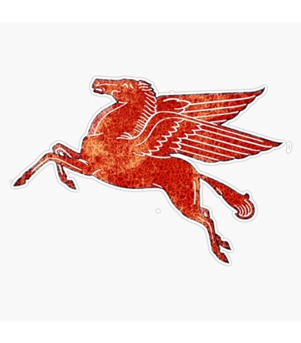 Mobil　ペガサス　旗 アメリカン レトロ 看板 MOBIL おしゃれ モービル ペガサス かっこいい