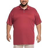 HOdo Big and Tall Mens Polo Shirt Moisture Wicking Sport Golf Shirts 2XL-6XL