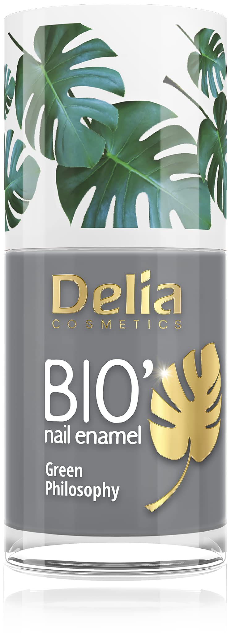 Delia Cosmetics - Bio Green Nail Polish - ICE CREAM - Vegan Friendly - Perfect Opacity and Shine - Easy and Fast Application - Natural Ingredients - Long Lasting Color up to 6 Days - 11ml