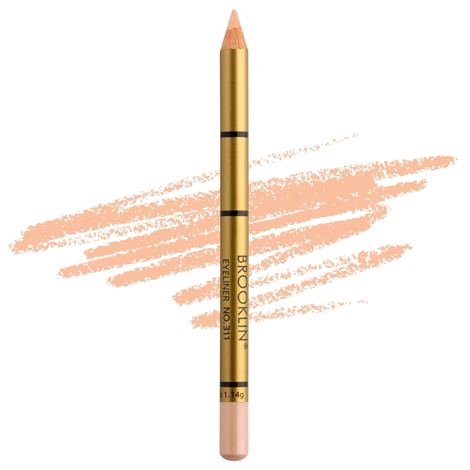 IMPALA | Waterproof Brooklin Eyeliner Color 311 White pearly pearly eyes | EYELINER WATERPROOF | Eye eyeliner with creamy and soft texture | Easy application | Long duration