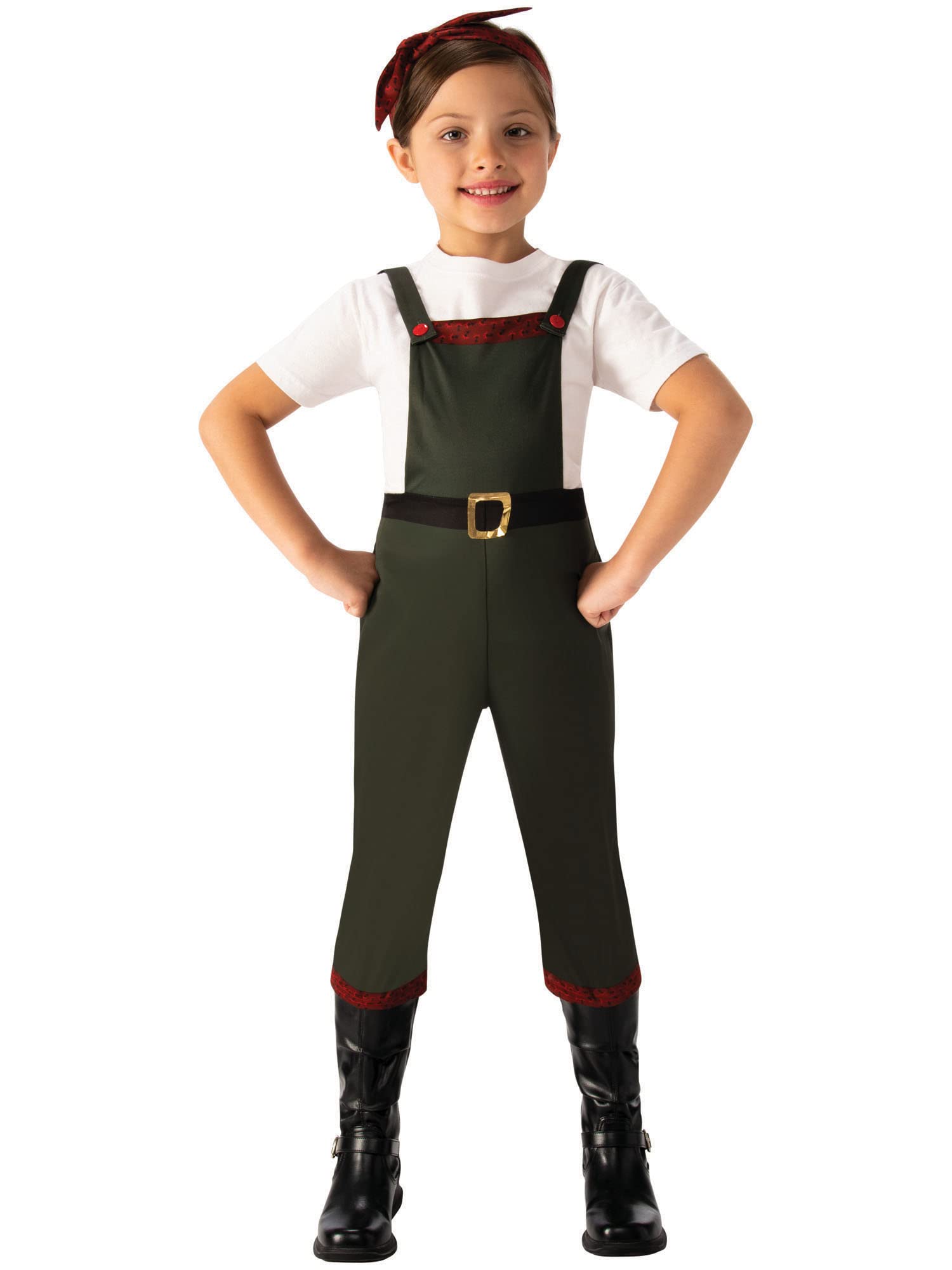 Bristol Novelty Land Girl Costume Halloween