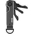 The Ridge Key Organizer - Compact Metallic Key Holder | Minimalist Innovative Keyholder | Smart Keychain Secures 2-6 Keys