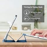ProCase Slim Case for Lenovo Tab M11/K11 LTE 11 2024 TB330FU Pen Holder Blue view 4