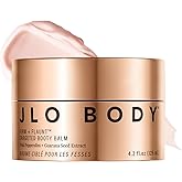 JLO BEAUTY Booty Balm, Skin Firming Cream for Butt, Hips, Thighs & Arms, Enriched with Hyaluronic Acid, Shea Butter, Avocado, and Squalane, Firm + Flaunt Targeted Body Moisturizer for Women, 4.2 Oz