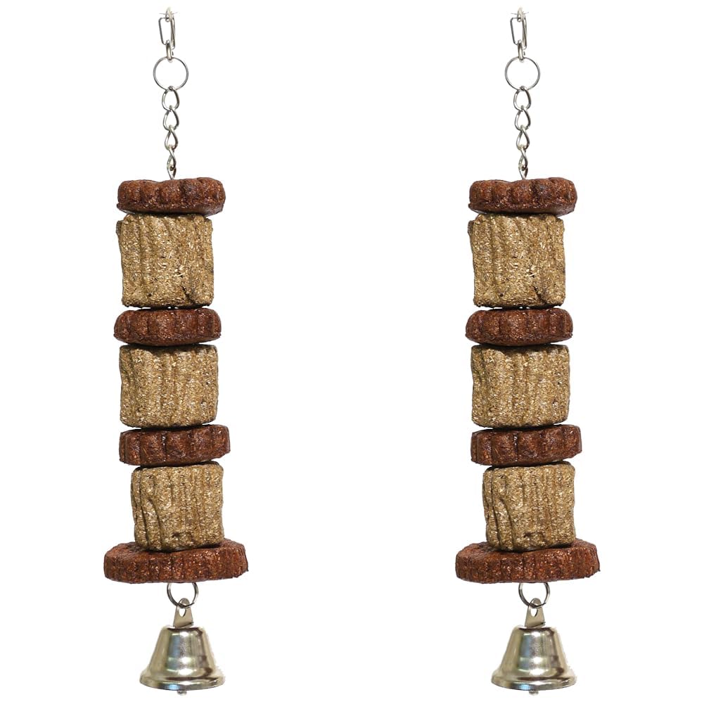 Rosewood Boredom Breaker Hide 'n' Treat Chain, Small, clear (Pack of 2)