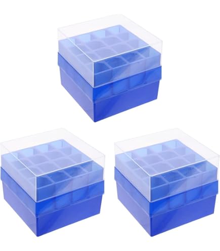 ULTECHNOVO 50Ml Centrifuge Tube Freezer Storage Box With Transparent Lid - Laboratory Test Tube Rack Holder For Scientific Research And Lab Use Space-Saving Plastic Container - View #6