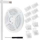 RGBZONE 3 Pin 8mm LED Connector Kit with 10pcs LED