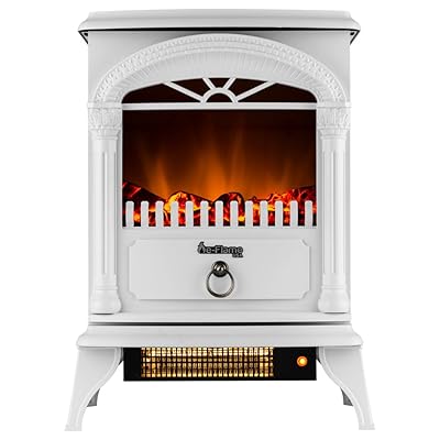 Estufa de chimenea eléctrica portátil e-Flame USA Hamilton
