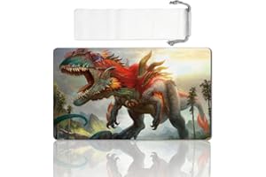 LIUYANZE Board Game MTG Playmat Games Size 60X35 cm CCG Compatible for MTG CCG RPG Trading Card Game (Gishath, Sun's Avatar)