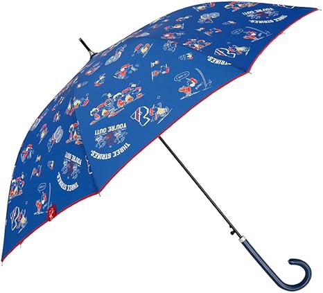Amazon スヌーピー 長傘 ジャンプ キャラクター カジュアル アンブレラ スヌーピー ベースボール 8本骨 60cm 小川 Ogawa 長傘 通販