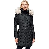 NUTEXROL Women's Winter Quilted Down Hooded Parka Jackets Thickened Warm Puffer Coat
