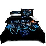 Gaming Bedding Set Queen Size Gamer Comforter Set