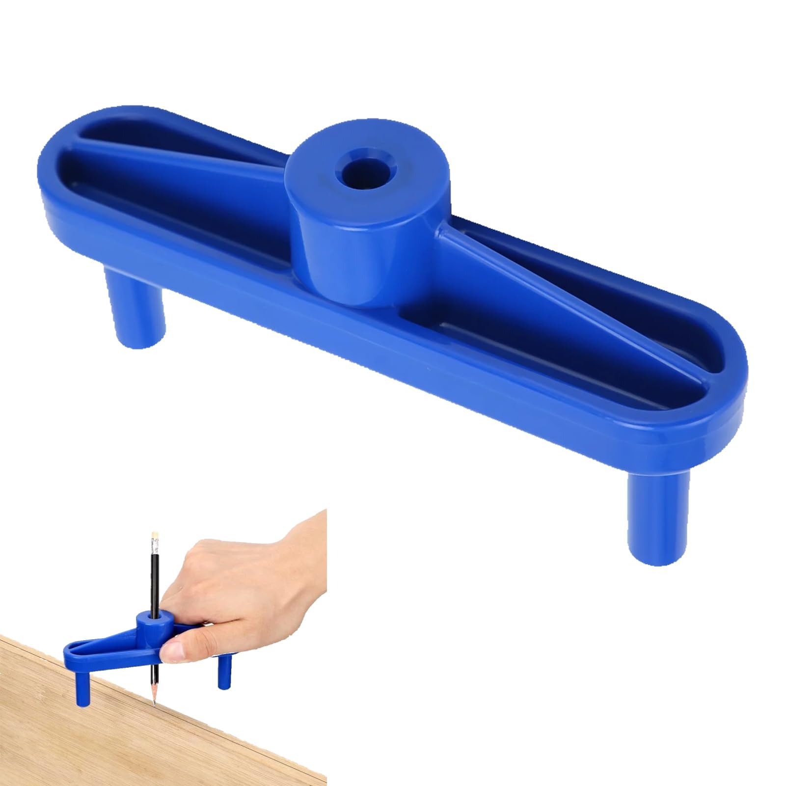 Centre Finder,Profile Scribing Ruler Contour Gaug with Lock,Woodworking Edge Corner Measuring Duplicator,Line Scriber Center Marking Gauge Center Scribe Marking Tool for Woodworking