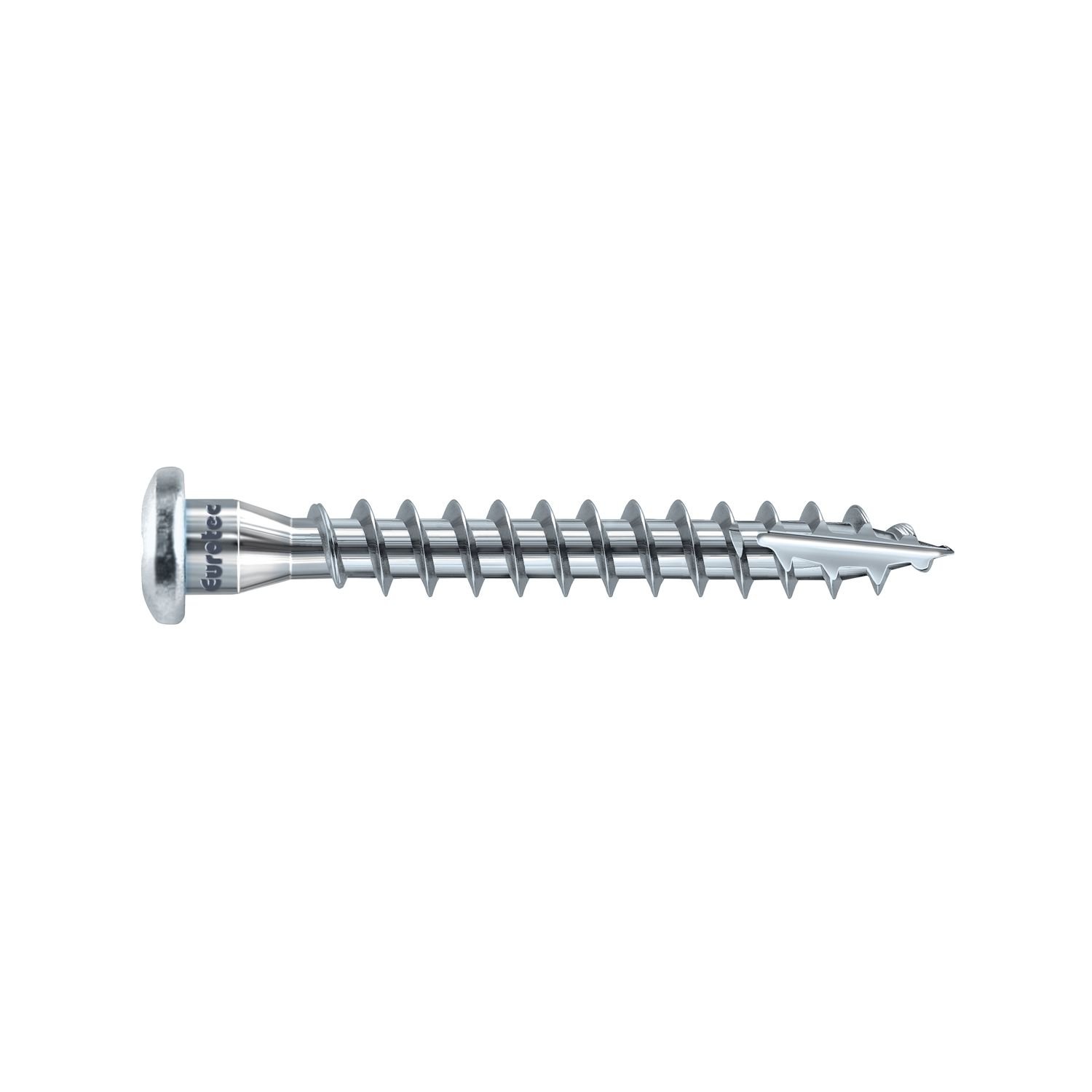 Eurotec 945233 Angle Fitting Screws, TX20, 5 x 50 mm, Galvanised Steel, Pack of 250