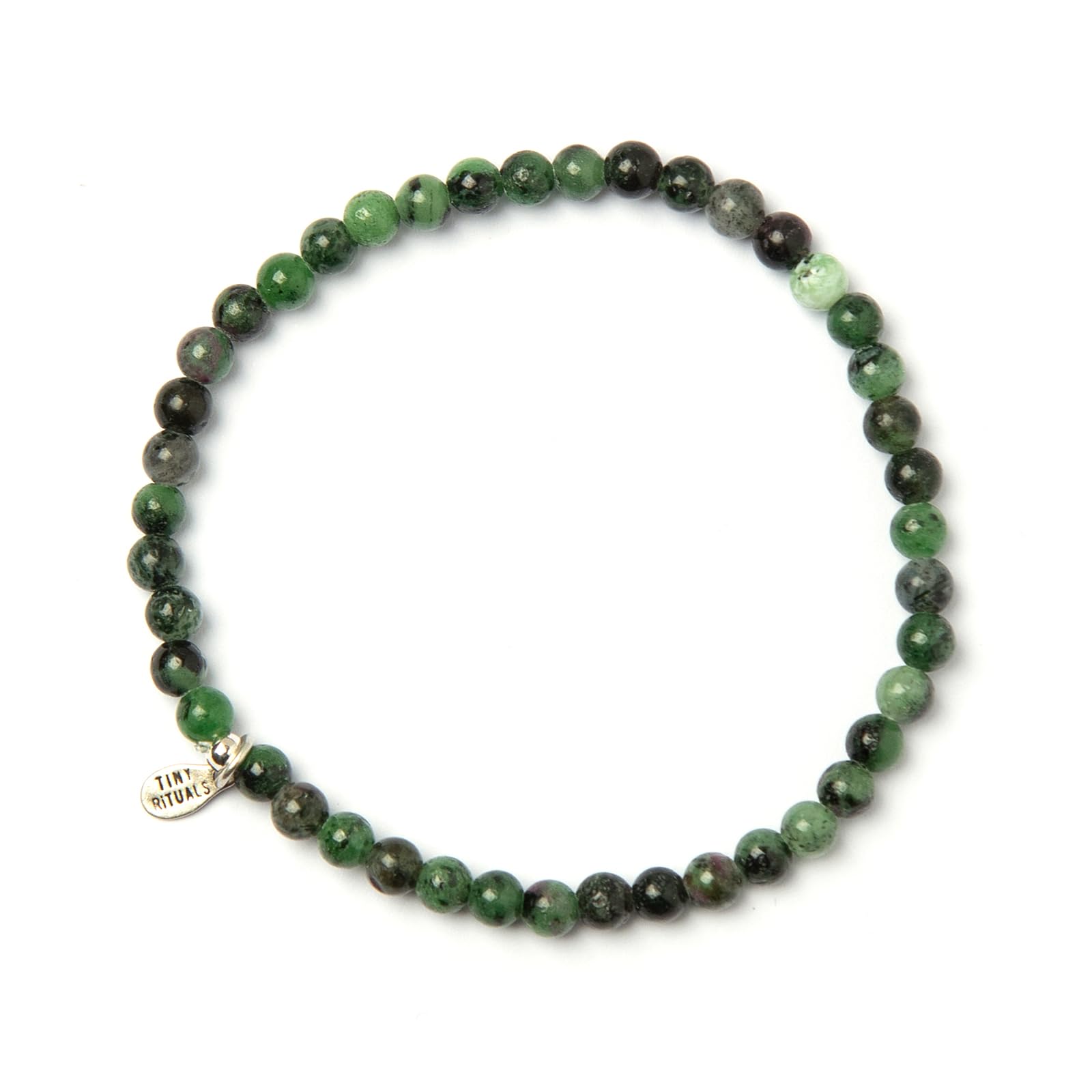 Tiny Rituals RUBY ZOISITE ENERGY BRACELET