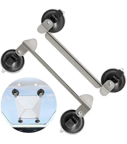 Soporte De Ventosa Para Starlink Mini – Sujeción Fuerte Antivibración, Para Coches, Caravanas Y Barcos, Con 4 Ganchos