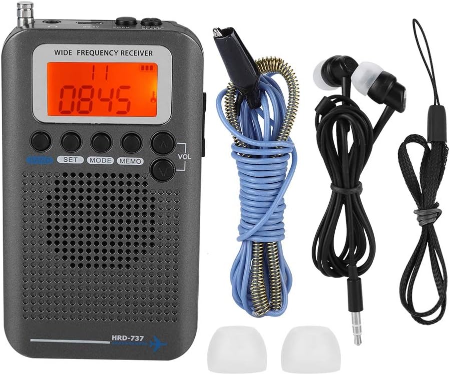Electronics Radios 1 Portable Full Band Radio Recorder,VHF Airband