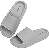 Leevar Cloud Slides for Women and Men - Soft, Comfy, Relax Cloud Slippers, Thick Sole, Non-slip Slides for Men, Easy to Clean, Shower, Swimming, Beach, Indoor and Outdoor Slides for Men