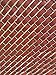 Fence Weave for Chain Link Fence - Redwood