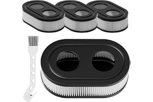 VSSYURT-US 593260 798452 Lawn Mower Air Filter for Briggs and Stratton 550ex 675exi 725exi Series, for Troy Bilt TB110 TB200 TB230 Lawnmower and More(4 Pack)