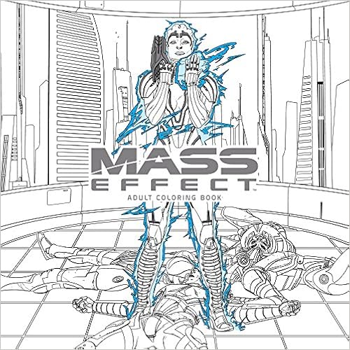 Mass Effect Adult Coloring Book, by Bioware