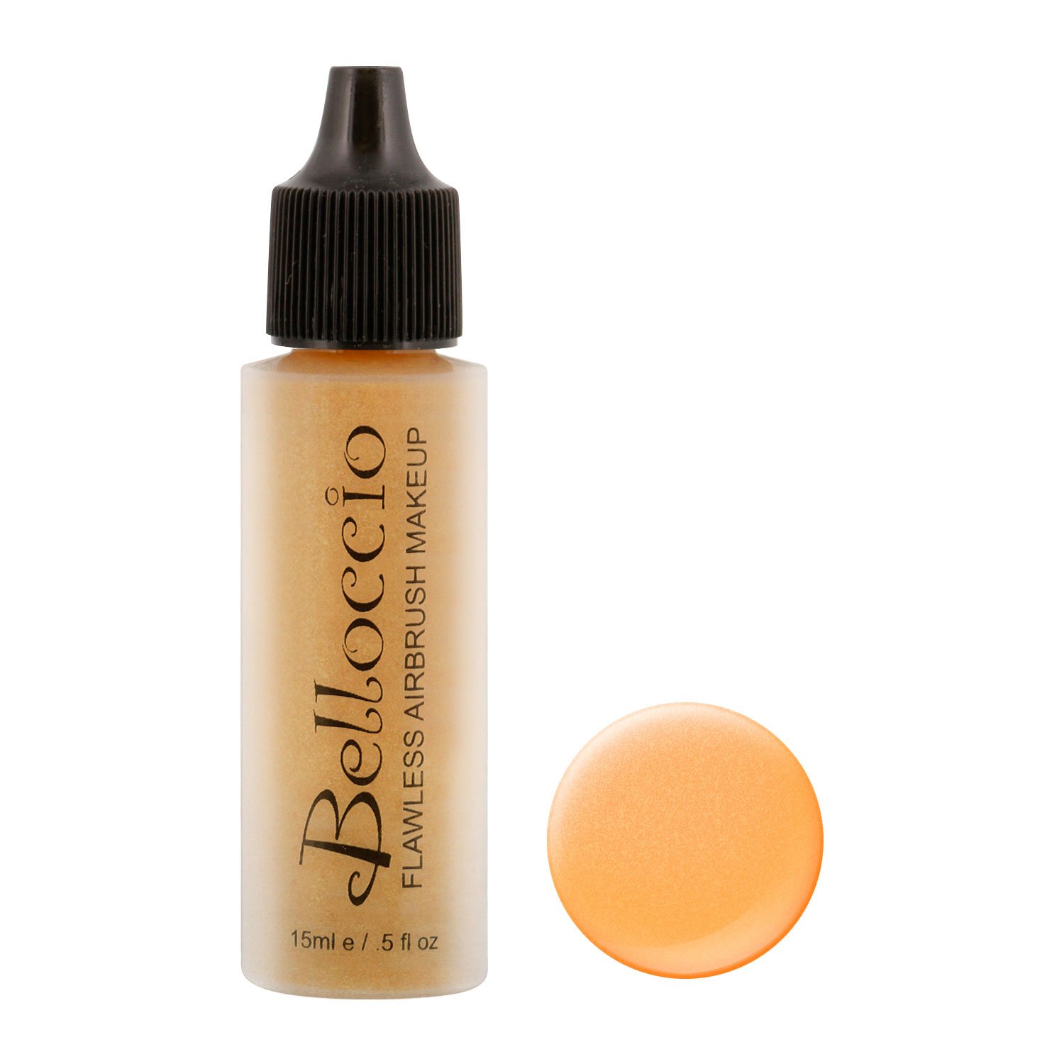 Belloccio's Professional Flawless Airbrush Makeup Highlighter Golddigger Half Ounce