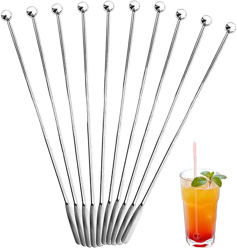 Amazon ステンレスマドラー バースプーン 魔法のマドラー マドラースプーン まどらー ロングスプーン お酒 カクテル コーヒー などの ステアに 全長19cm 304ステンレス製 マドラー オンライン通販