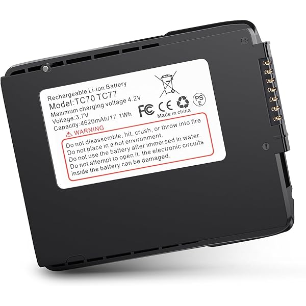 Amazon.com: REACELL 4620mAh TC70 Battery Replace for Zebra Symbol  