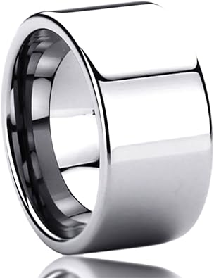 Wide Titanium Ring Titanium Wedding Band 12 Mm Titanium Etsy