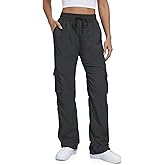 Tapata Womens 28/31/34 Inseam Lightweight Cargo Dance Studio Pants Ruched Petite/Regular/Tall Joggers for Workout Casual