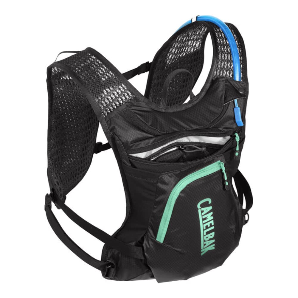 CAMELBAK Chase Bike Vest Packs - Charcoal/Lake Blue, One Size
