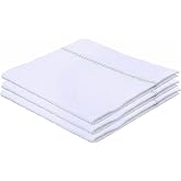 Superio Squeegee Mopping Towel Floor Cloth White Cloth for Cuban Style Mop, Israeli Sponga, Kitchen, Bathroom Cleaning, Tile, Stone, Wood, Floor Washing, Drying Towel -18"x24", 3 Pack