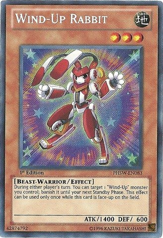 Yu-Gi-Oh! - Wind-Up Rabbit (PHSW-EN083) - Photon Shockwave - Unlimited Edition - Secret Rare