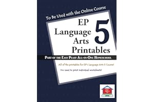EP Language Arts 5 Printables: Part of the Easy Peasy All-in-One Homeschool