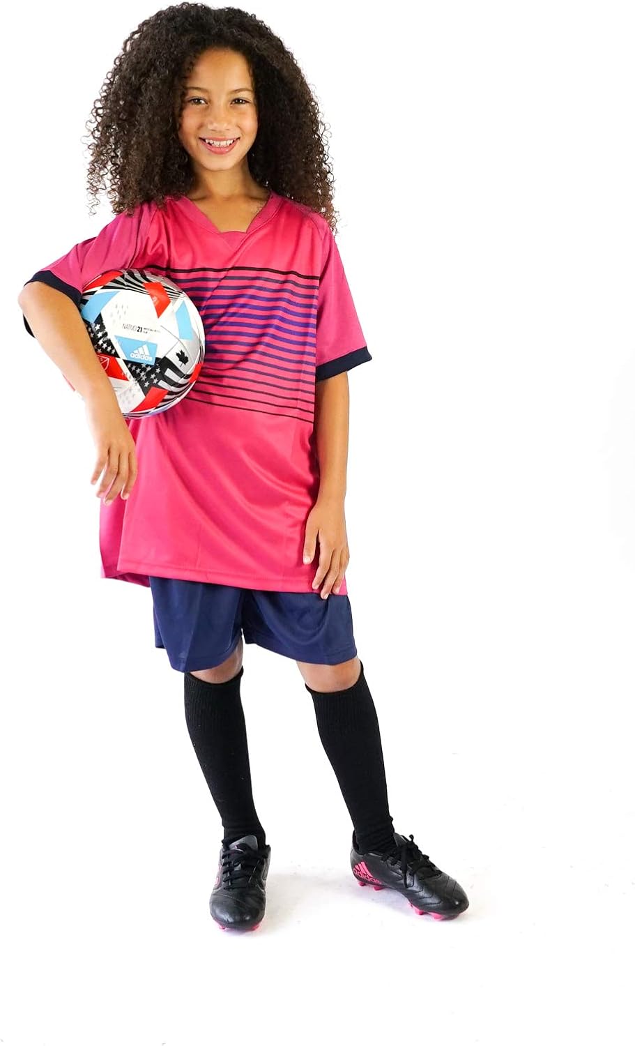 Premium Boys' Soccer Jerseys Sports Team Training Uniform | Age 6-12 |Sports Shirts and Short Set | Boys-Girls-Youth.: Clothing