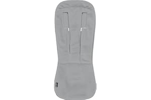 Cybex Stroller Summer Seat Liner - Breathable Fabric, Easily Attatches to Any Cybex Strollers in Seconds - Grey