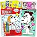 Peanuts Snoopy Coloring and Activity Book Set - 2 Charlie Brown Coloring Books and Crayons