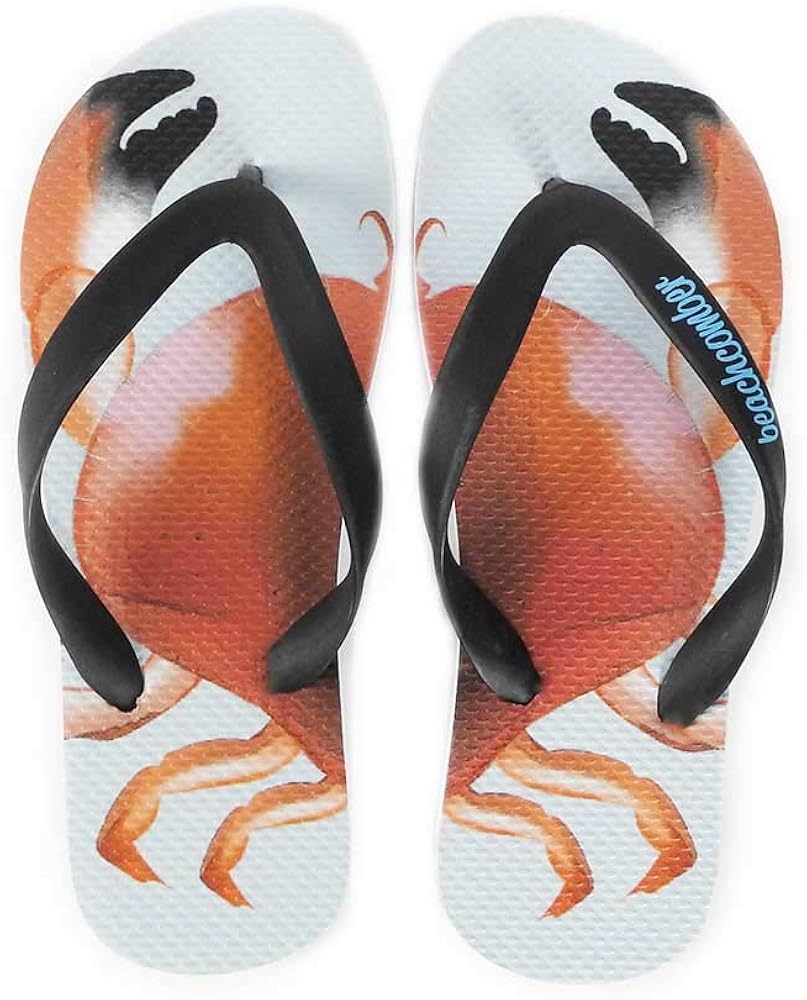 light blue flip flops