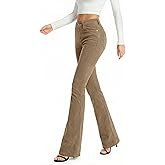 Hybrid & Company Super Comfy Stretch Women 5 Pockets Corduroy Boot Cut Pants