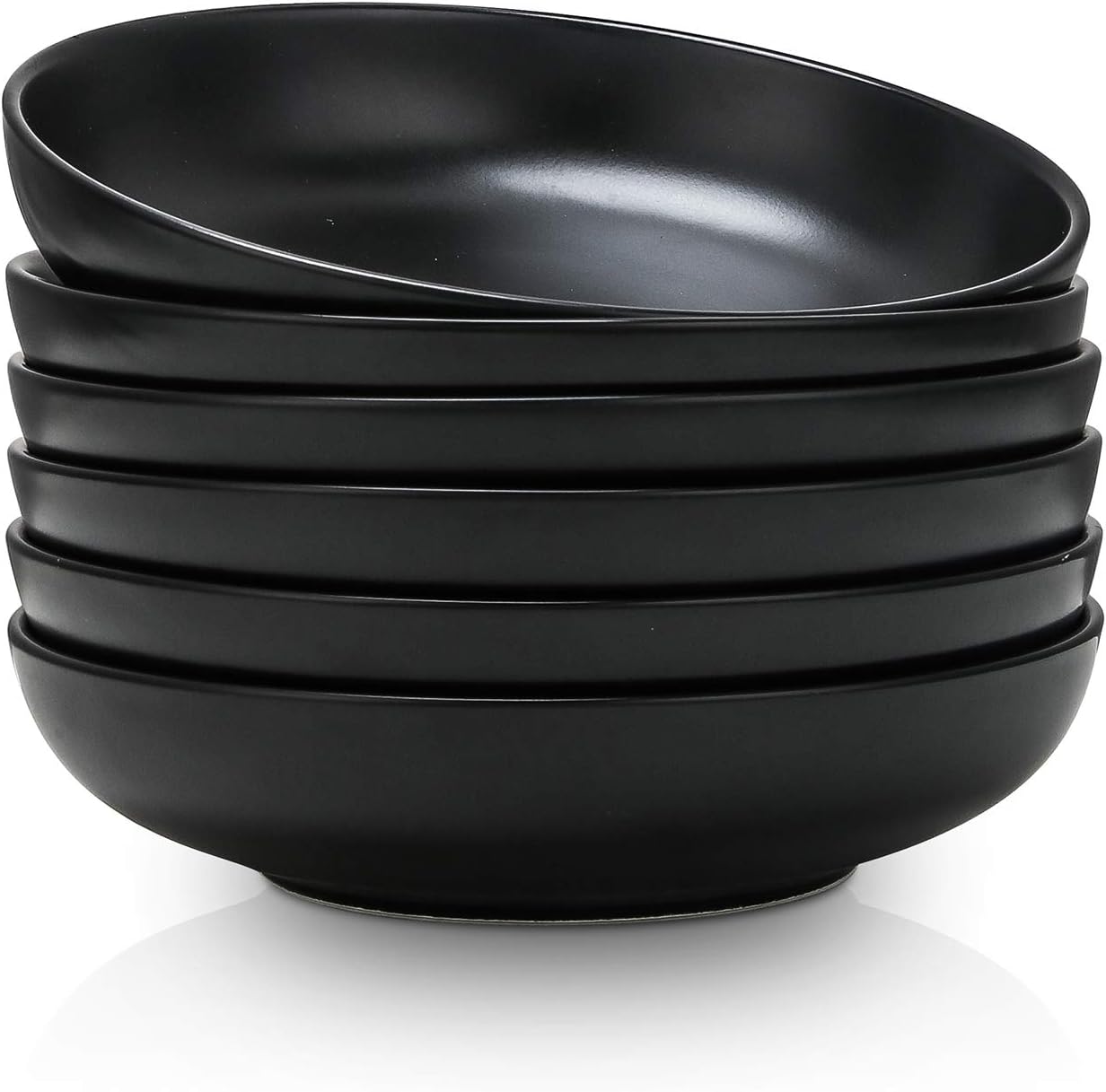 Amazon.com | Selamica Porcelain Salad Pasta Bowls, Serving bowls - 26 ...