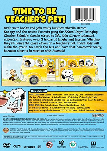 Peanuts by Schulz: School Days (DVD) - //coolthings.us