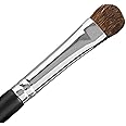 Pro Shader Eyeshadow Brush - Beauty Junkees pro All Over Short Flat Shader Eye Shadow Brush for Lid, Dense Rounded Bristles to Pack and Blend Powder Cream Eye Shadow on Eyelid and Crease