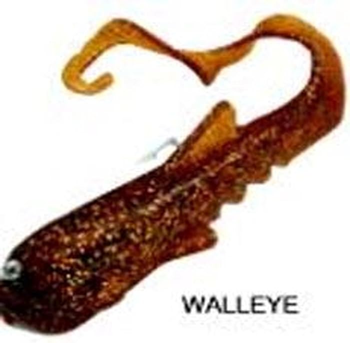 MUSKYI Bull Dawg Walleye Innovations Fishing Lures, Brown