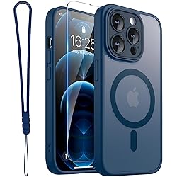 ROYBENS for iPhone 12 Pro-Max Matte Clear Case