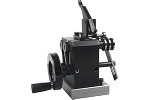 RATTMMOTOR HRV60 Mini Punch Grinder, Small Punch Machine CNC Lathe Turning Tool High Precision Needle Grinding Machine for Milling Drilling Machine (Accuracy 5μ)