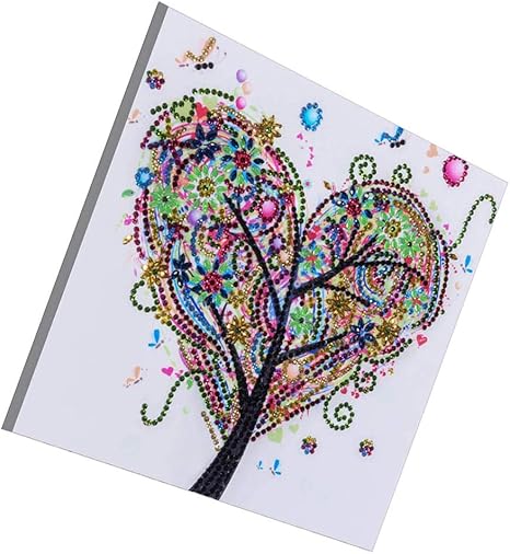Amazon カラービーズストーン絵画 モザイクアート 手作り 家飾り 壁飾り 樹木柄 カラフル 全2種 ハート型 刺しゅうキット 通販 Amazon カラービーズストーン絵画 モザイクアート 手作り 家飾り 壁飾り 樹木柄 カラフル 全2種 ハート型 刺しゅうキット 通販