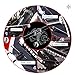 Cdycam 128 RGB LED Bicycle Spokes Lights Color Changing Programmable Waterproof Bicycle Light Spoke Wheel Light Bike Light Lamp