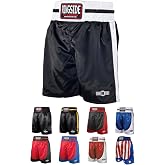 Ringside Pro-Style Boxing Trunks, Satin Shorts for Men and Women, Ideal for Boxing, MMA, Muay Thai